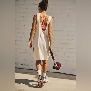 NWT FP Movement Hot Shot Tunic Tank, Bleached Clay, Size Medium